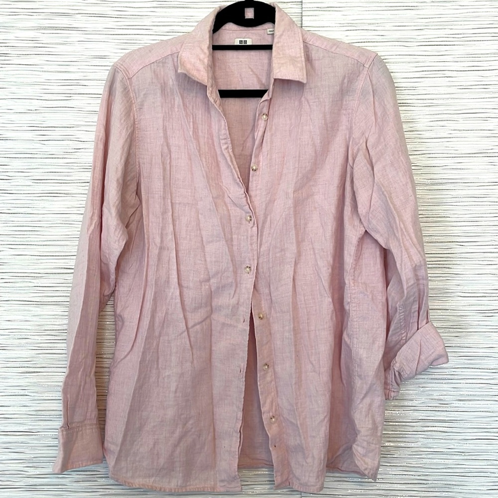Light Pink Uniqlo Button Up